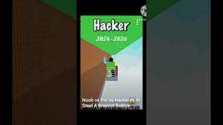 noob vs pro vs hacker #roblox #minecraft #edit #minecraftshorts
