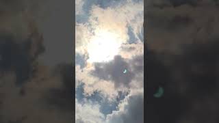 Америка New York August 21 2017 Sun Eclipse part 1