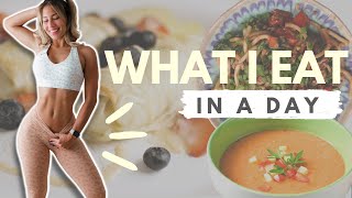 What I eat in a day | Healthy, QUICK, Easy