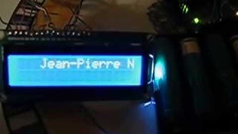 Texte sur LCD Arduino Uno r3