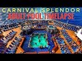 Carnival Splendor Adult Only Pool Timelapse