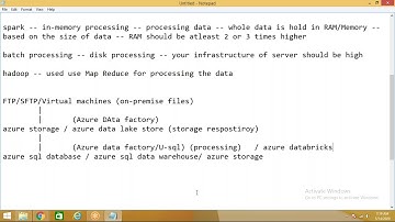 Intro to Azure Databricks and reading files from azure blob storage
