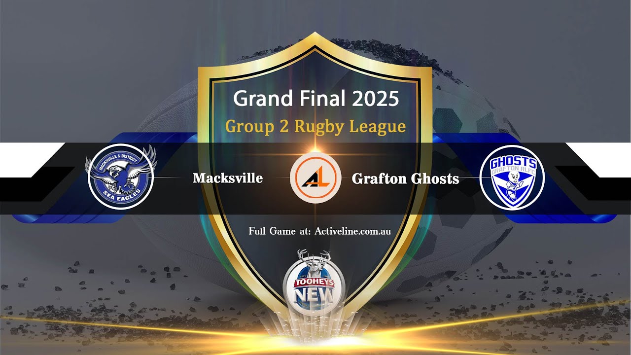 ⁣Under 18's - Macksville Sea Eagles VS  Grafton Ghosts - Group 2 Rugby League Grand Final 2025