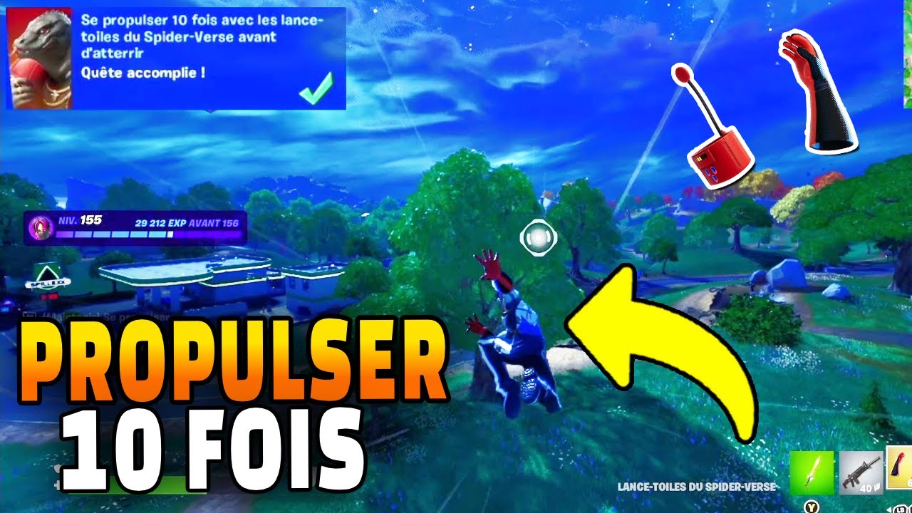 Lance toile de Spiderman, comment l'obtenir dans Fortnite ? - Breakflip