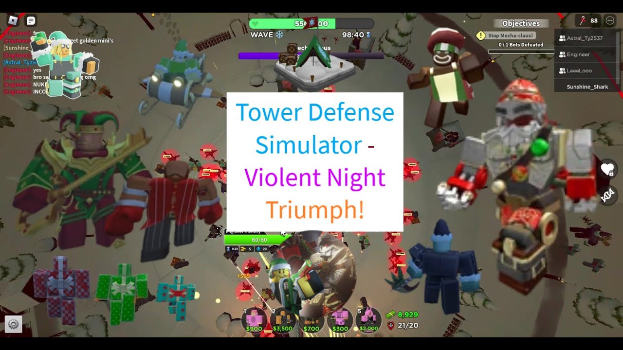 Mecha-claus, Tower Defense Simulator Wiki