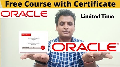Oracle Database Free Course with Certificate | SQL Pl Sql free Course | SQL developer | Mysql