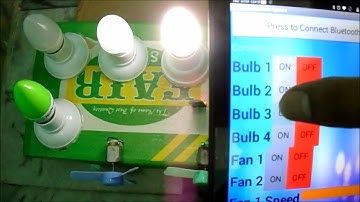 DIY Arduino Home Automation System using Android App