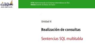 Consultas SQL multitabla explicadas con ejemplos