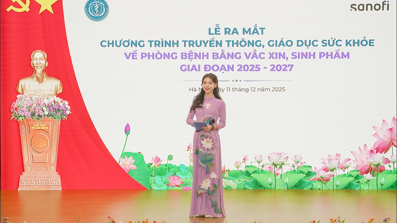MC Phương Thảo - Khai mạc Chương trình Cục Phòng bệnh x Sanofi Aventis 