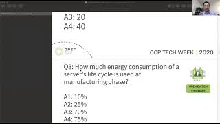 ocp 2020 tech week: osf project status update and plans