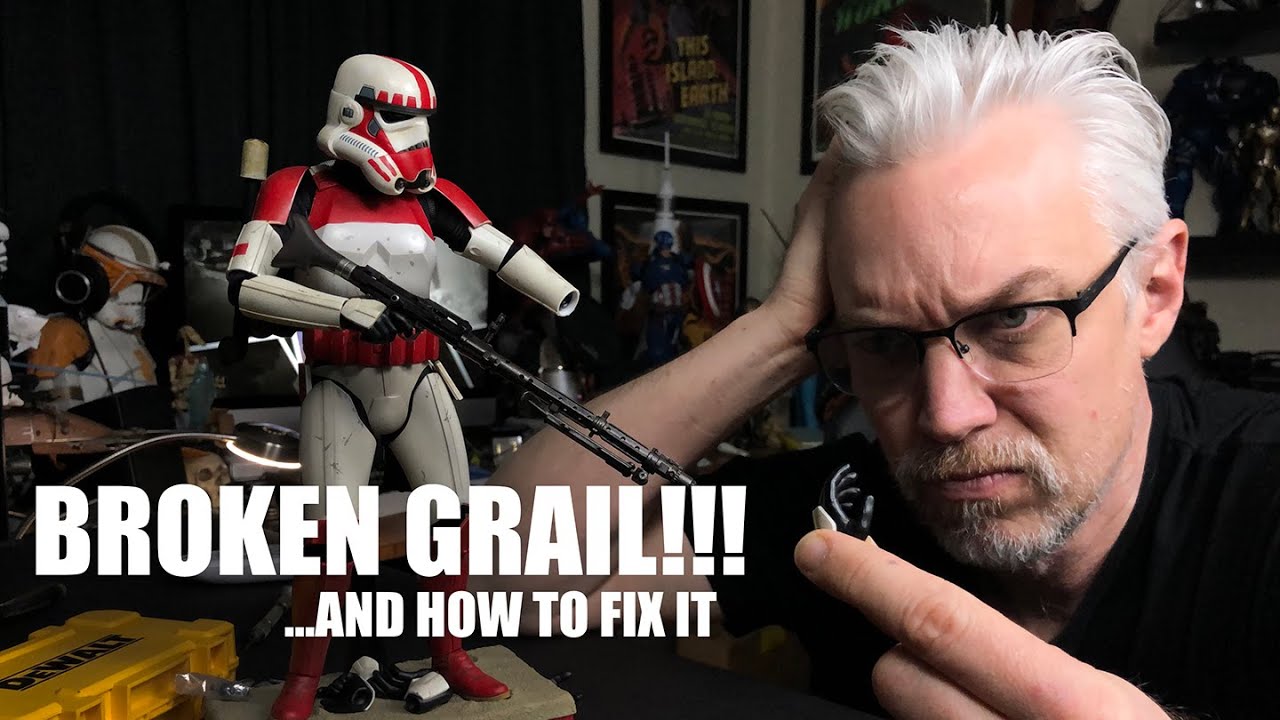 How To Repair and Replace a Broken Sixth Scale Wrist Peg from Hot Toys