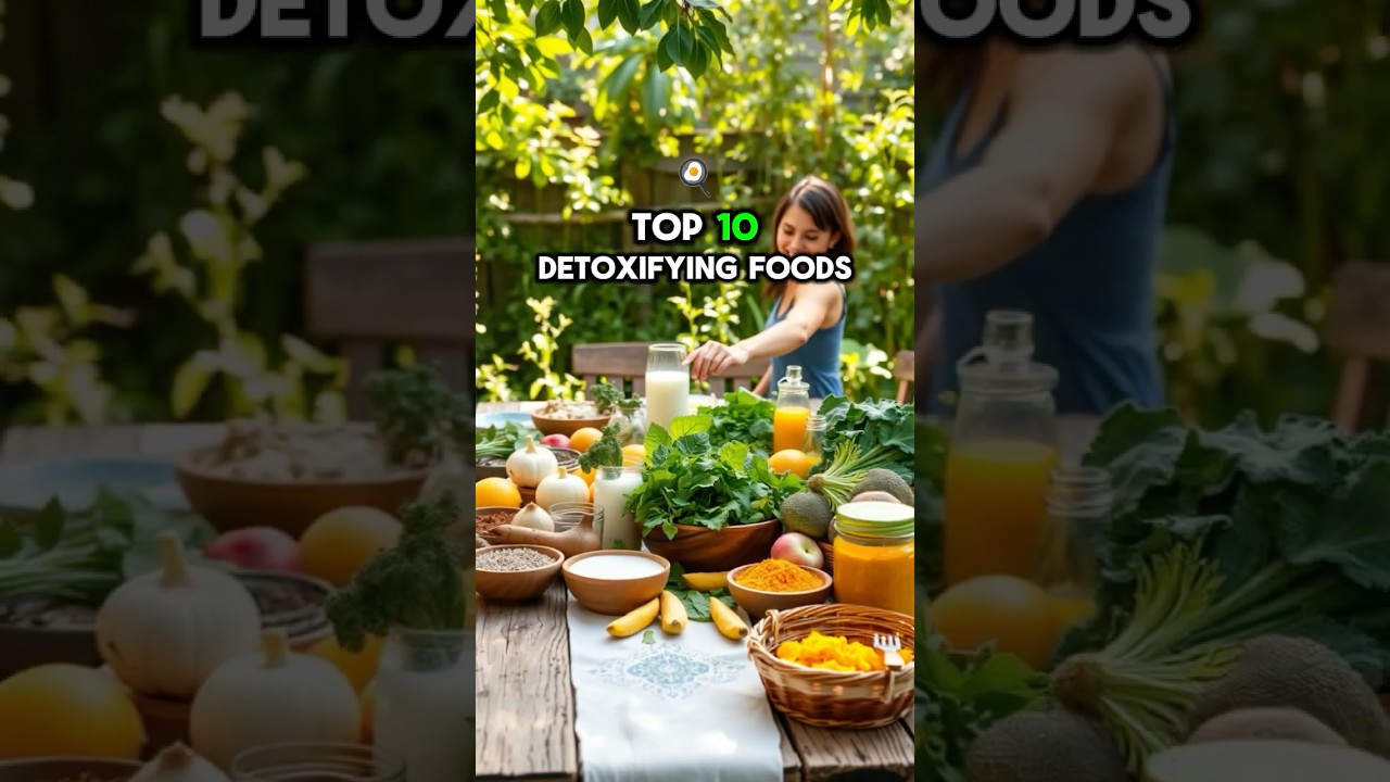 😱 Top 10 Detoxifying Foods That Clean Your Gut Naturally!