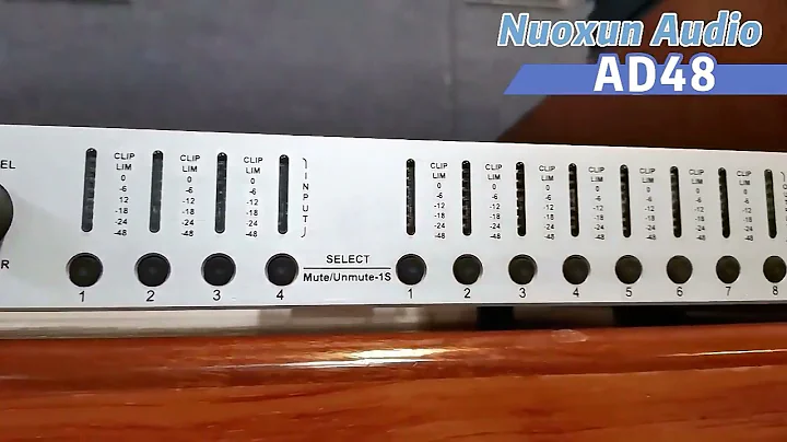 48K Professional dsp audio processor，4 input 8 output digital audio processor speaker management.