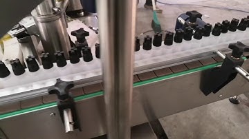 17ml bottle filling plugging capping machine line with Robot hand