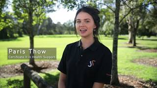 Student Testimonial - Cert II Health Support Services VETiS