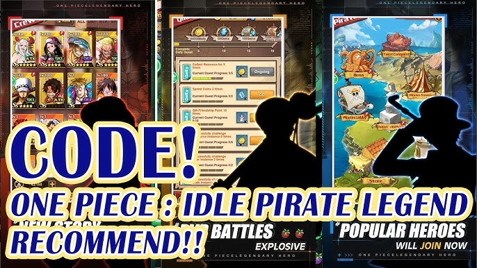 🔥 Idle Pirate Legend Codes, Idle Pirate Legend Redeem Codes