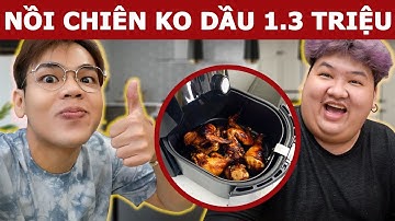 1.3 triệu mua Nồi Chiên Không Dầu nấu những món ăn siêu đỉnh | Oops Banana Vlog 175