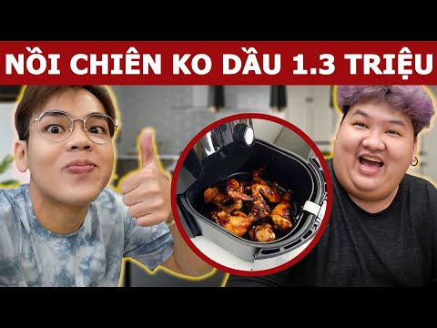 1.3 triệu mua Nồi Chiên Không Dầu nấu những món ăn siêu đỉnh | Oops Banana V10g 175