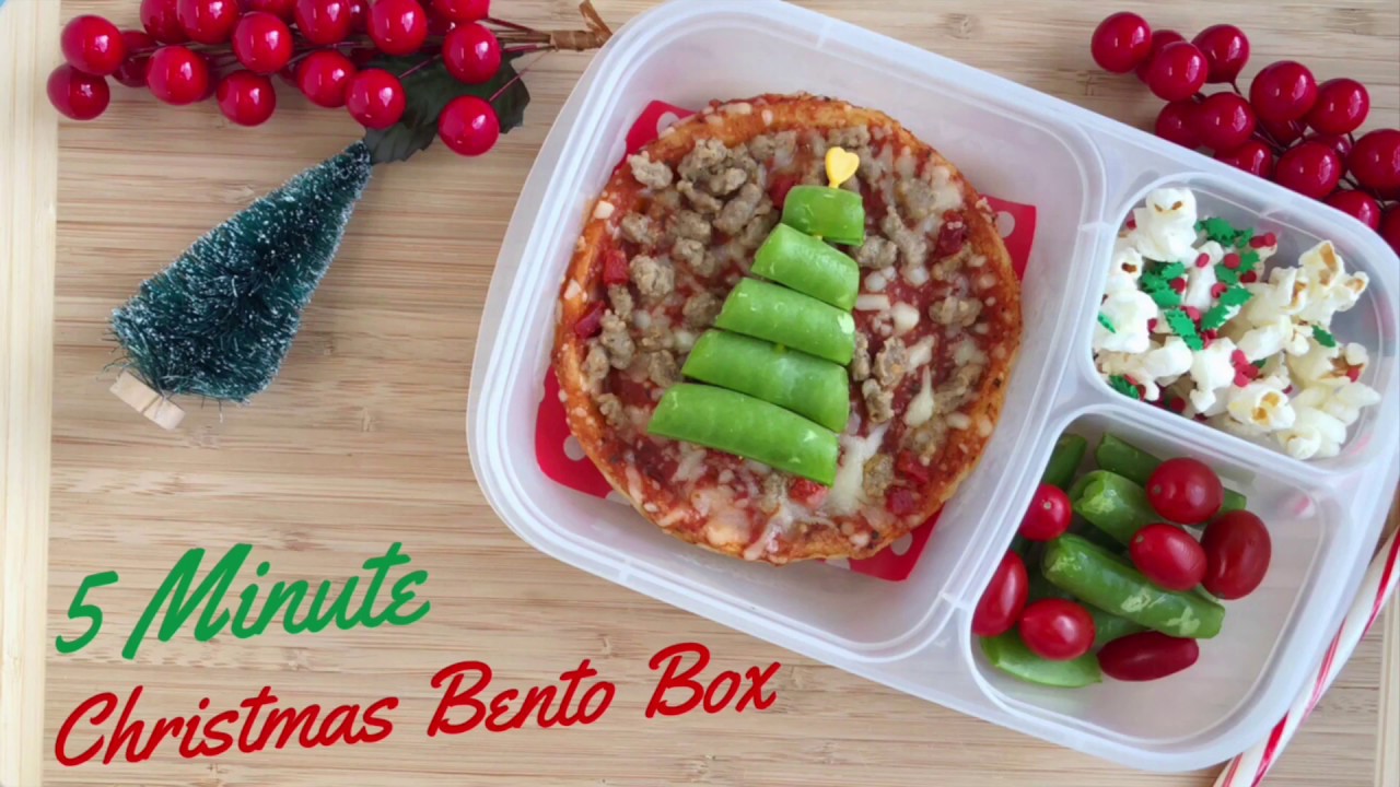 5 Minute Christmas Bento Box YouTube