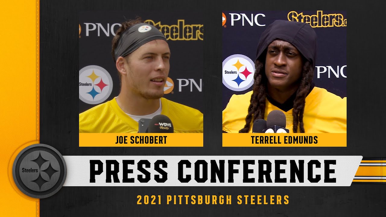 Steelers Press Conference (Aug. 15): Joe Schobert, Terrell Edmunds | Pittsburgh Steelers