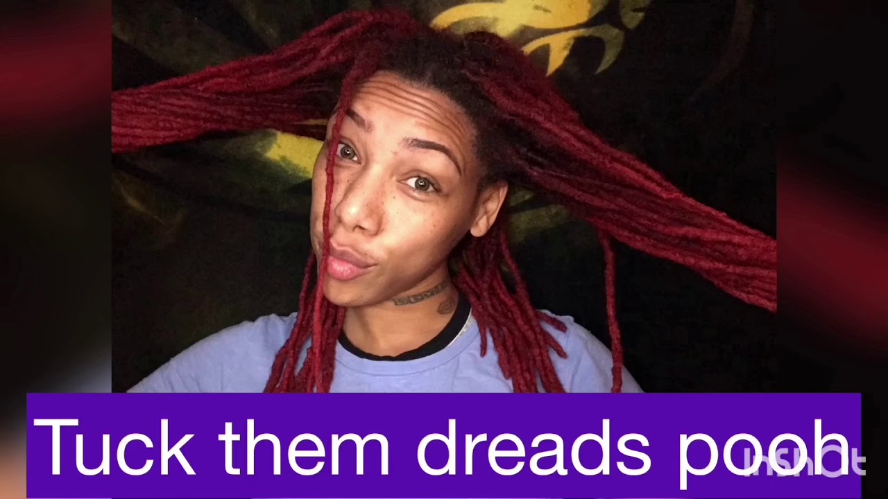Get your dreads to lay under your wig!!! YouTube