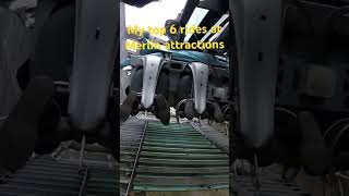 My top 6 rides at Merlin attractions #themepark  #chessingtonworldofadventures #rollercoaster