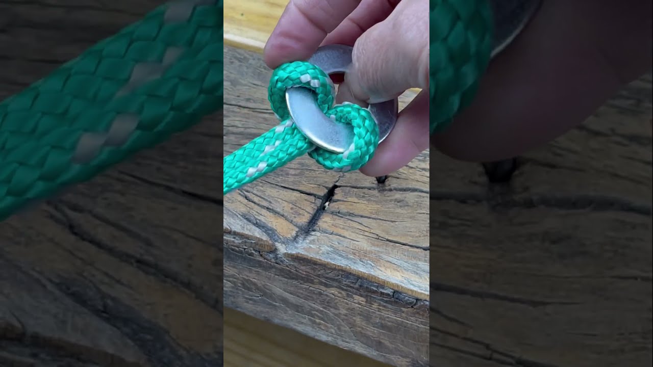 Amazing Knot With Washer In Seconds USA WasherKnot WorkshopHack