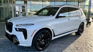 2024 BMW X7 xDrive 40i First Look Rear Seating Upgrade!