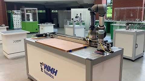 WMH Robotics - Sanding Demo with UR5e and Cobotracks