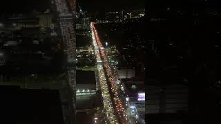 Manila, Philippines heavy traffic time lapse