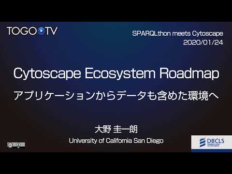 Cytoscape Ecosystem Roadmap アプリケーションからデータも含めた環境へ