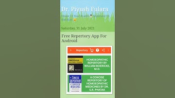 Free Repertory App