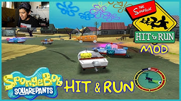 Simpsons Hit & Run - Spongebob Squarepants Mod! (Best MOD Ever?)