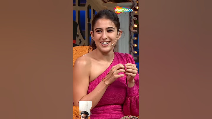sara Ali Khan ने कहा अब हम आपको छू सकते हैं🤣🤣 Varun#thetkapilsharmashow#comedys😆