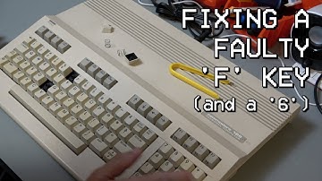 Commodore 128 Keyboard Repair