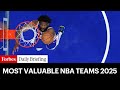 Here Are The Most Valuable NBA Teams In 2025