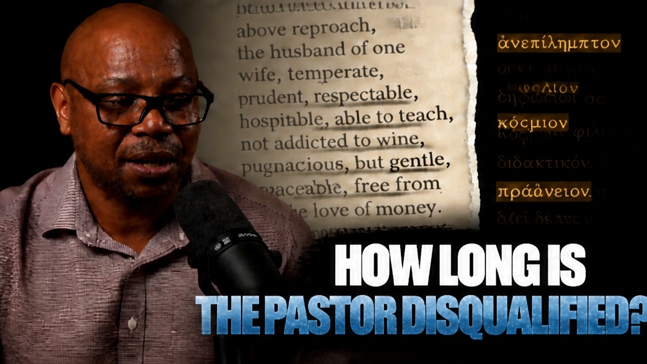 Thumbnail for How Long Should A Pastor Sit After Sinning?