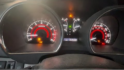 Toyota ABS and Traction Light Reset Without any tools