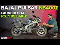 New Bajaj Pulsar NS400Z Priced At ₹1.85 Lakh | PowerDrift QuickEase
