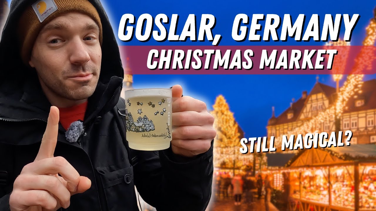 Рождественская ярмарка в Госларе: город, внесенный в список ЮНЕСКО, средневековая магия и немецка...