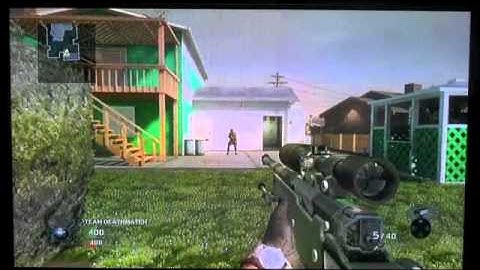 COD: Black Ops No Scoping and Quick Scoping Tutorial