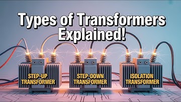 Different Types of Transformers | Step-Up, Step-Down & Isolation Transformers Explained ⚡