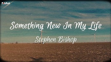 Thumbnail of Stephen Bishop - Something New In My Life (Official Lyric Video)