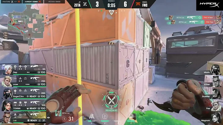 ZETA Laz ACE against FNC