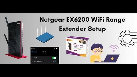 Netgear EX6200 WiFi Range Extender Setup