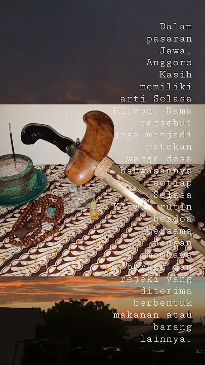 Selasa Kliwon #shorts #pusaka #indonesia #budaya #jawa