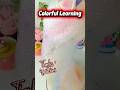 Colorful Learning #shorts #diy #viral #craft #handmade #education #creative #rainbow #bubble