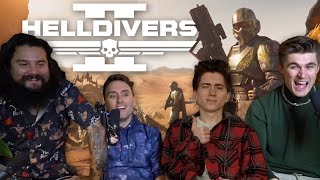 Ludwig Plays Helldivers 2 With Clint Mang0 And Atrioc