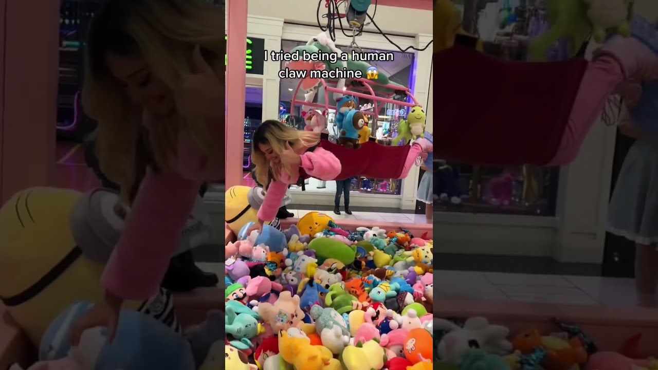 I M A Human Claw Machine Toys Game Fun