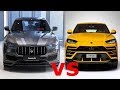 Maserati Levante vs Lamborghini Urus (2019) Super suvs! Urus $200k Urus vs Levante $82k  (Review)